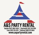 A&S Party Rental Logo