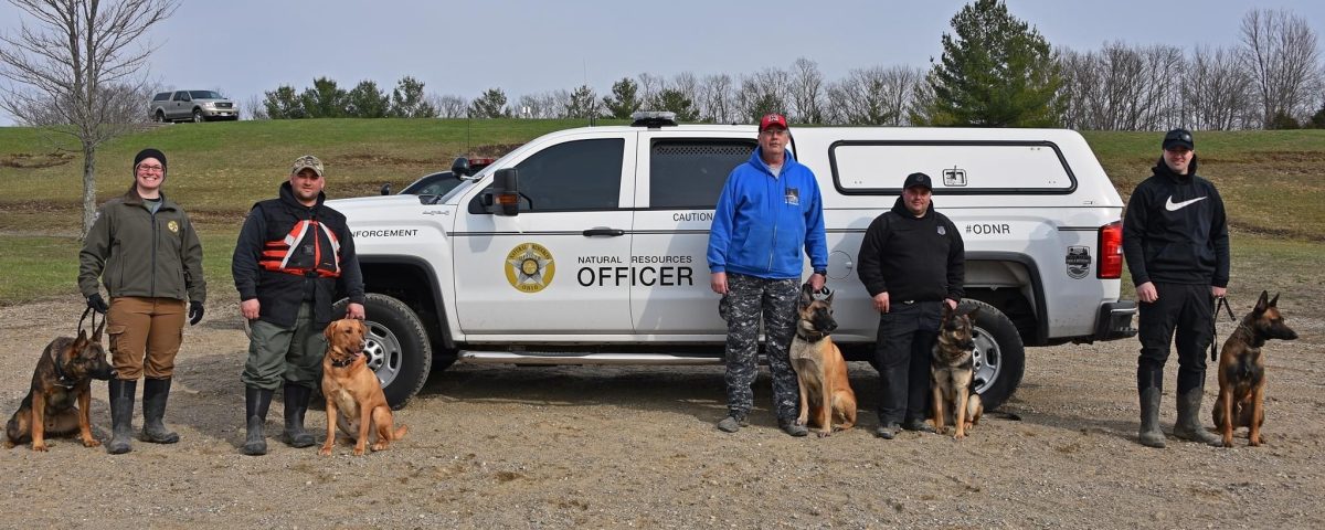 ODNR Officers and their K-9's
